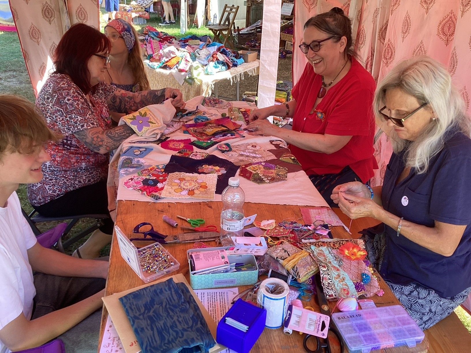 Our Stitchy Corner at Bazaar